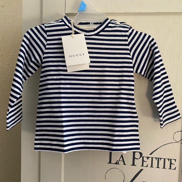 NWT Authentic Gucci Infant “ Lightning Strike” Shirt- SZ 6-9 months - Picture 4 of 16